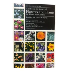 The Color Dictionary of Flowers and Plants Paperback Book